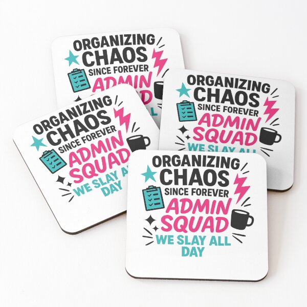 Item preview, funny Admin Squad graphic Office Squad saying for Administrative Professionals Gift designed and sold by LuxeGraphix.