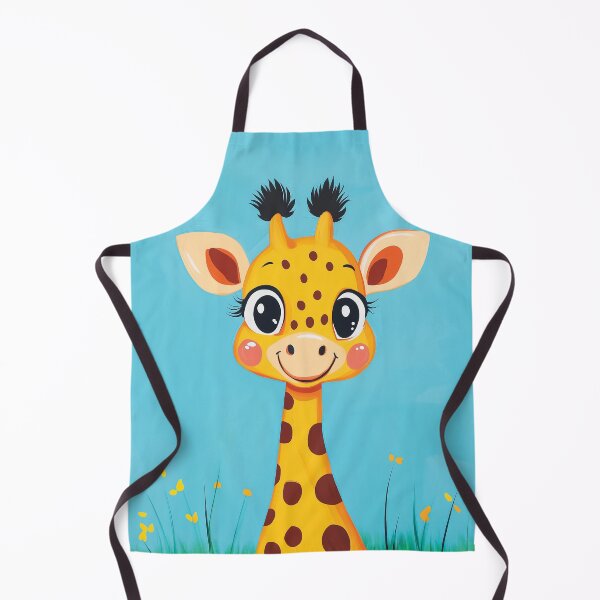 Item preview, Cute Cartoon design of a Happy Baby Giraffe with a Smiling Face. designed and sold by HEMRO.