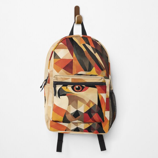 Item preview, Abstract Geometric design of an Egyptian Hawk in Warm Colors. designed and sold by HEMRO.