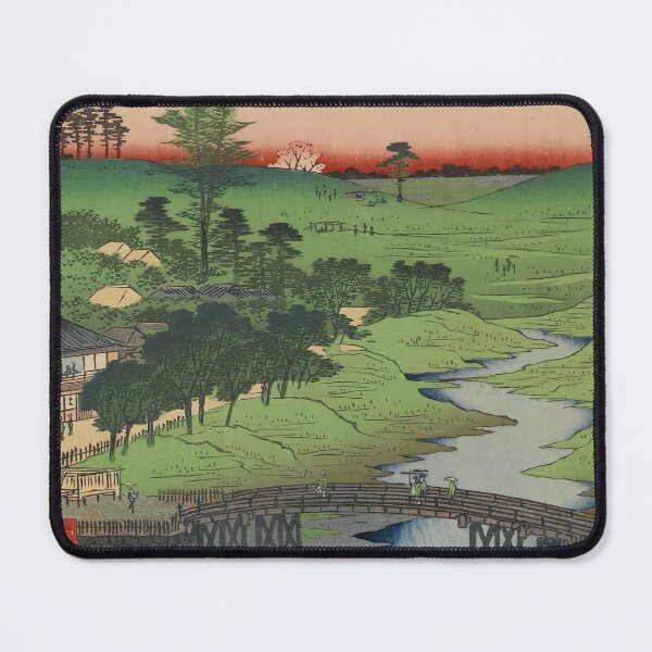 Item preview, Ukiyo-e art Furukawa River, Hiroo by Utagawa Hiroshige. designed and sold by tarotstarostina.