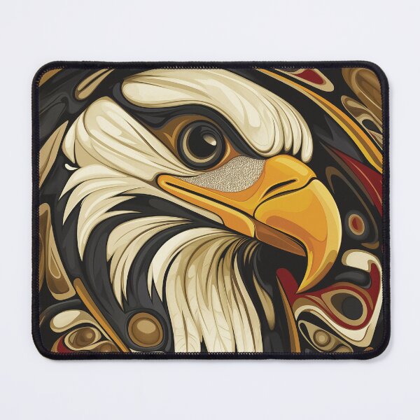 Item preview, Creative Modern design Depicting a Bald Eagle in a Tribal Style. designed and sold by HEMRO.