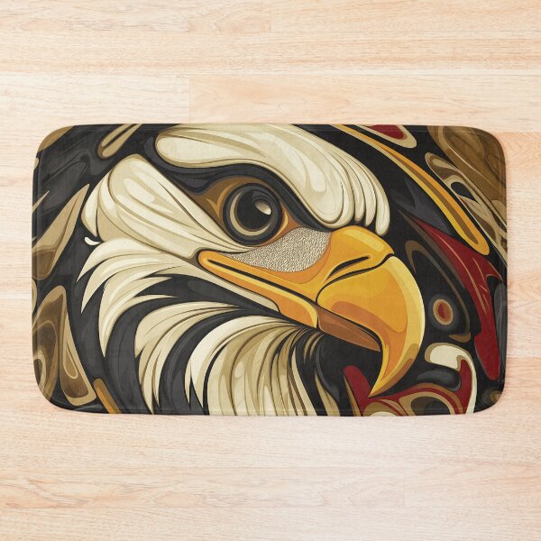 Item preview, Creative Modern design Depicting a Bald Eagle in a Tribal Style. designed and sold by HEMRO.