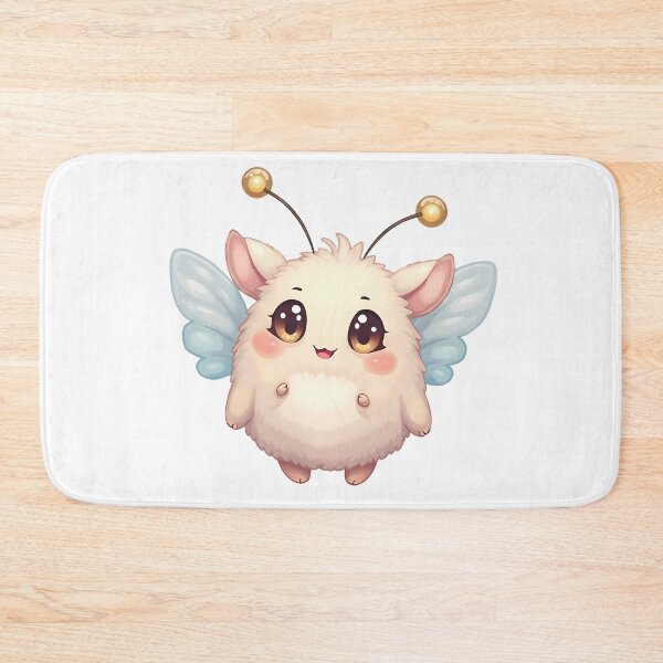 Item preview, Fluffy Fantasy Creature with Wings and Antennae designed and sold by ChicChikCraze.