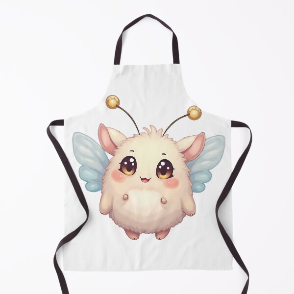 Item preview, Fluffy Fantasy Creature with Wings and Antennae designed and sold by ChicChikCraze.