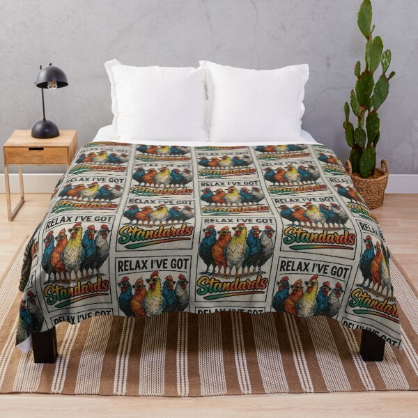 Item preview, Colorful Chicken Squad – Funny Farm Animal Art Print designed and sold by My-Hoodies.