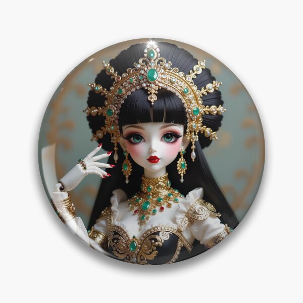 Item preview, The Scenery of Beautiful Doll in Luxurious Dress designed and sold by Pim-Crystal.