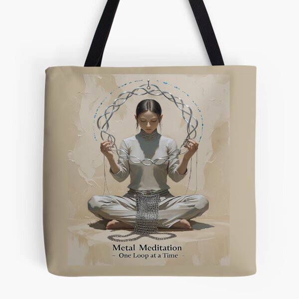 Item preview, Metal Meditation – One Loop at a Time designed and sold by Mythic Tide.