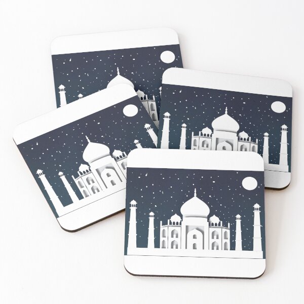 Item preview, Taj Mahal Agra Iconic Monument Design | Symbol of Love and Heritage Art designed and sold by ArtsyExplorer.
