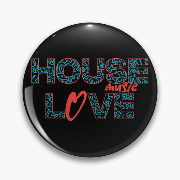 Item preview, House Music Love – Retro Neon House Party Typography Design designed and sold by TipTop GFX.