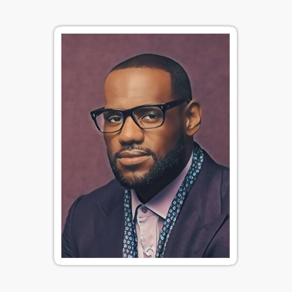 Artikel-Vorschau von LeBron James-Porträt, designt und verkauft von Pinkgnomie.