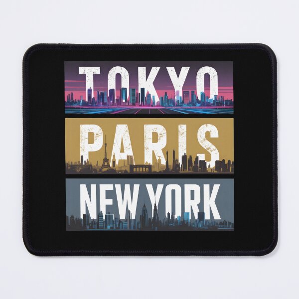 Item preview, Urban Icons Tokyo, Paris, New York Skyline Series designed and sold by martindesignden.