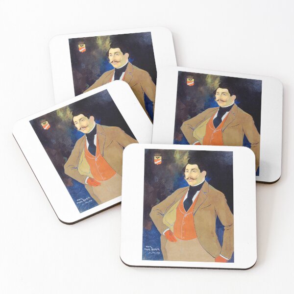 Item preview, Portrait of Writer Paul Adam Art Nouveau  designed and sold by TeeARTHY.