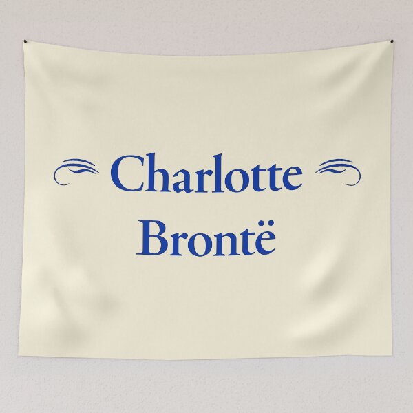 Item preview, Charlotte Brontë, English Authoress and Poet, Classic Literature designed and sold by CharlottePlaceArt.
