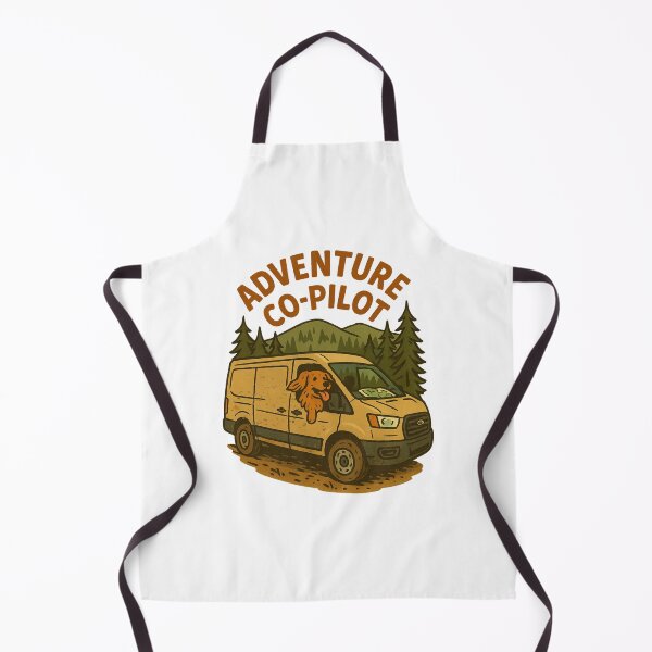 Item preview, Adventure dog copilot - vanlife travel designed and sold by aziza-doodles.