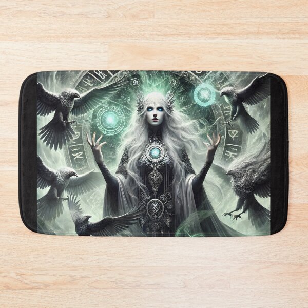 Item preview, "Freyja – Norse Goddess of Magic and Love | Dark Ethereal Fantasy Art" designed and sold by Umbra666.