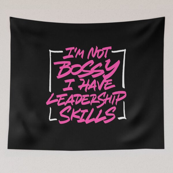 Item preview, I'm Not Bossy I Have Leadership Skills designed and sold by Zagach Letters.