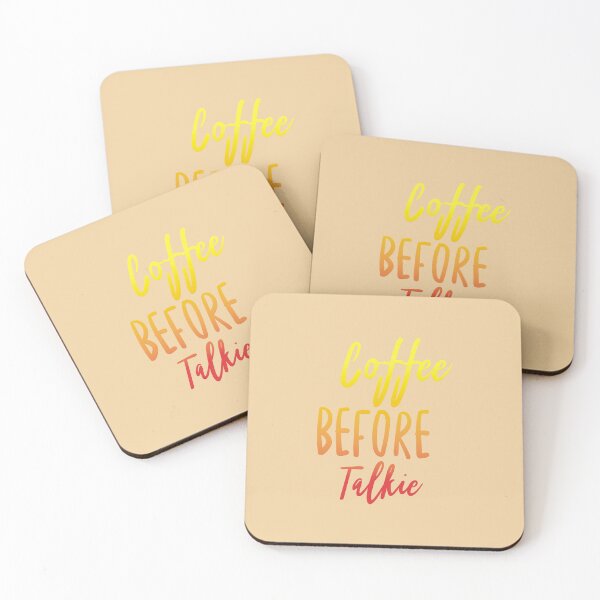 Item preview, Coffee Before Talkie designed and sold by xWiseGirl.