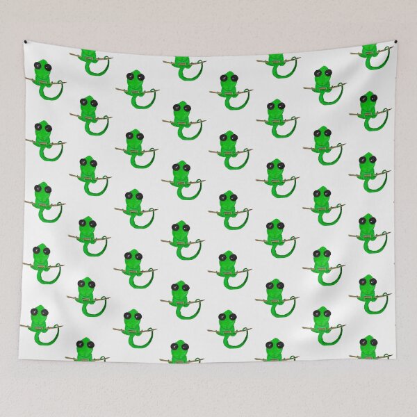 Item preview, Hang in there with this green little lizard  designed and sold by GwendolynLee.