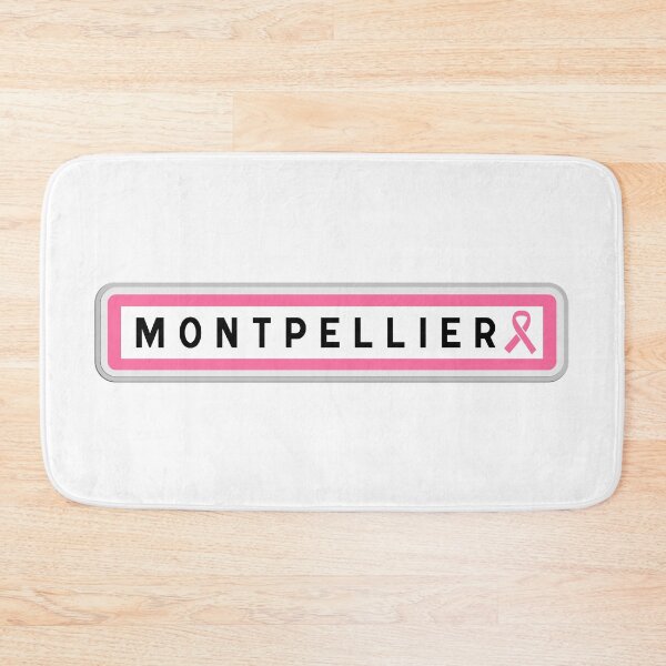 Item preview, Montpellier, Hérault, Occitanie sign with Pink October ribbon designed and sold by Panneaux et signalisations - NPOITEVIN.