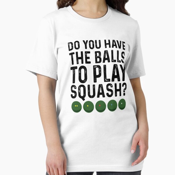 Item preview, Funny Balls to Play Squash designed and sold by oberdoofus.