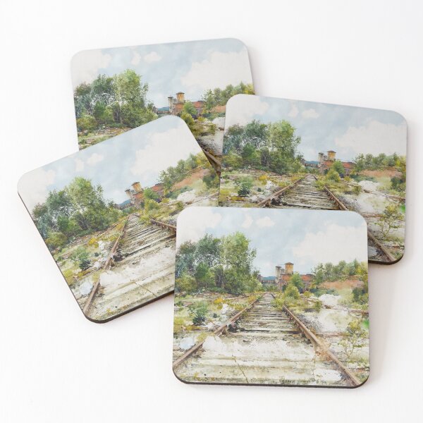 Item preview, Abandoned Railway 10 designed and sold by Made-by-Gus.