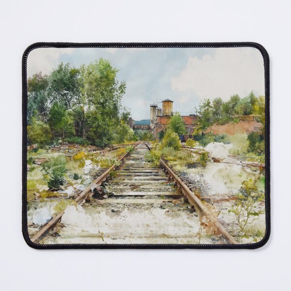 Item preview, Abandoned Railway 10 designed and sold by Made-by-Gus.