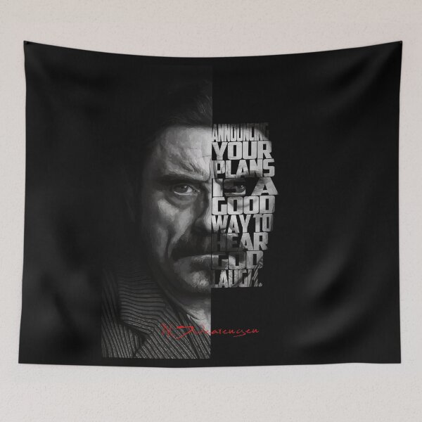Item preview, Al Swearengen Quote Artwork – Deadwood Minimalist Character Design designed and sold by Enea Kelo.