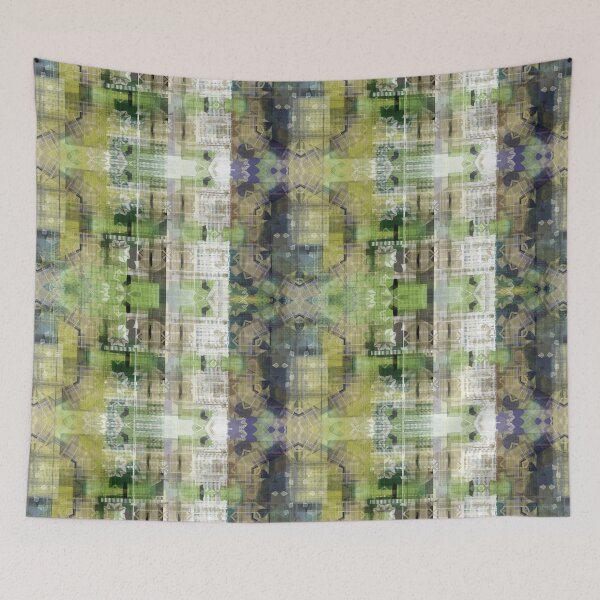 Item preview, Digital Weave by Jenny Meehan Green  designed and sold by Jenny Meehan Art Prints and Patterns  .