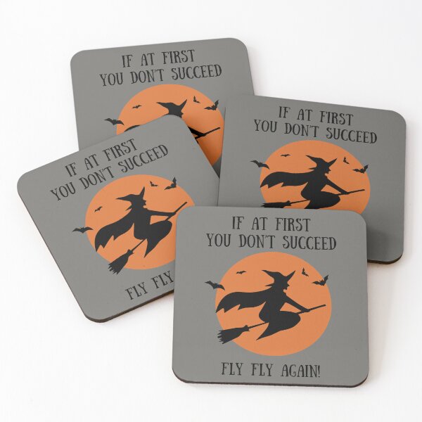 Item preview, Fly Fly Again - Witchy Orange designed and sold by BrownsGeneral.