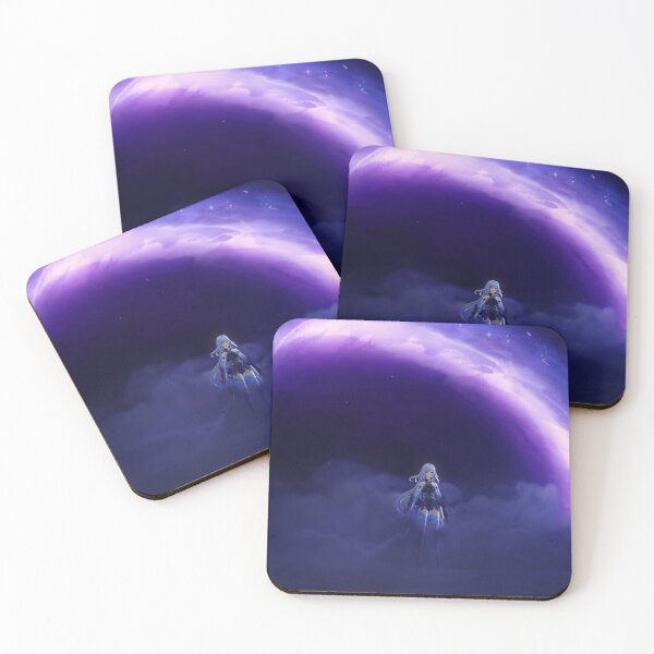 Item preview, Fantasy Character Standing Before a Vivid Purple Energy Portal designed and sold by CreativeWorld96.