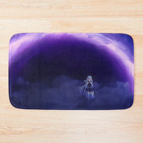 Item preview, Fantasy Character Standing Before a Vivid Purple Energy Portal designed and sold by CreativeWorld96.