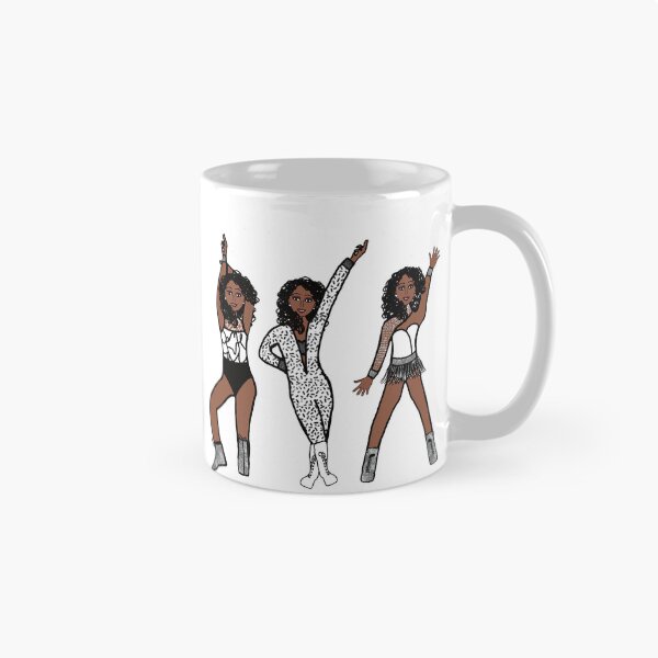 Item preview, Tri Pose Dancer / Majorette Black & White A designed and sold by TheStyleofU.