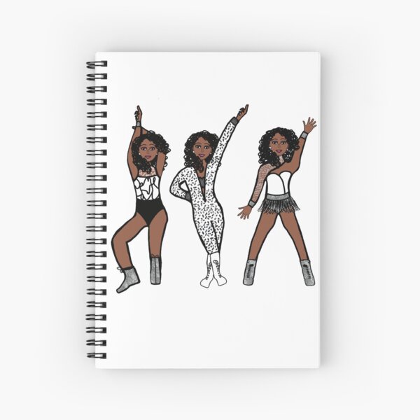 Item preview, Tri Pose Dancer / Majorette Black & White A designed and sold by TheStyleofU.
