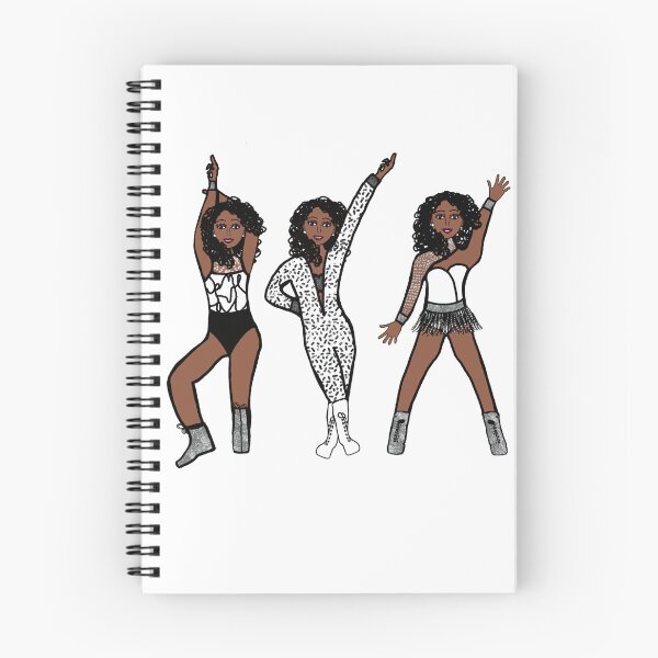 Item preview, Tri Pose Dancer / Majorette Black & White A designed and sold by TheStyleofU.