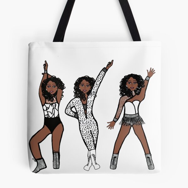 Item preview, Tri Pose Dancer / Majorette Black & White A designed and sold by TheStyleofU.