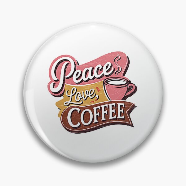 Item preview, Peace Love, Coffee designed and sold by Made-by-Gus.
