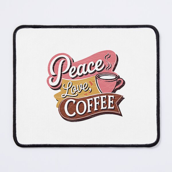Item preview, Peace Love, Coffee designed and sold by Made-by-Gus.