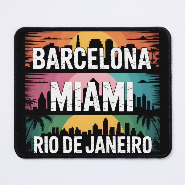 Item preview, Barcelona Miami Rio De Janeiro  Streetwear Style designed and sold by martindesignden.