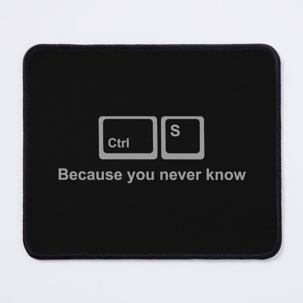 Item preview, Ctrl S Shirt – Save It Nerd Humor for Developers designed and sold by Luumex.