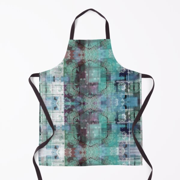 Item preview, Digital Weave by Jenny Meehan Aqua designed and sold by Jenny Meehan Art Prints and Patterns .