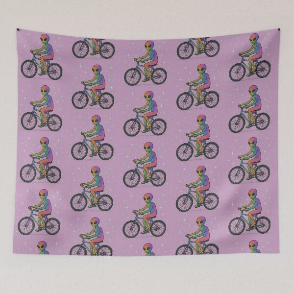Item preview, Cosmic Rainbow Cyclist designed and sold by zzz888.