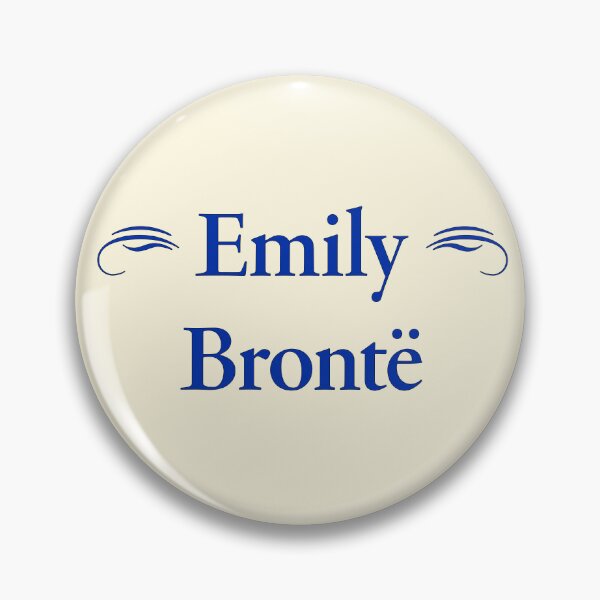 Item preview, Emily Brontë, English Authoress, Classic Literature designed and sold by CharlottePlaceArt.