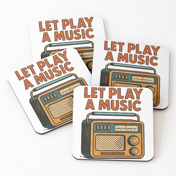 Item preview, Vintage Radio "Let Play A Music" designed and sold by Kedspicedesign.