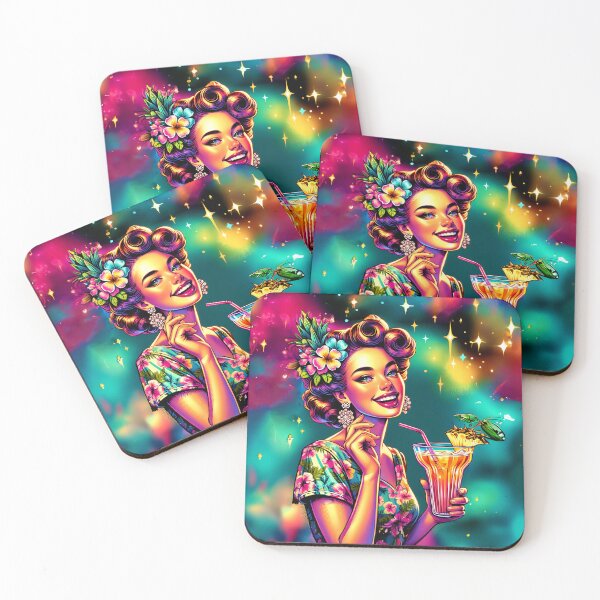 Item preview, Mai Tai Pin Up Girl 4 designed and sold by Made-by-Gus.