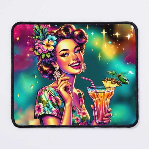 Item preview, Mai Tai Pin Up Girl 4 designed and sold by Made-by-Gus.