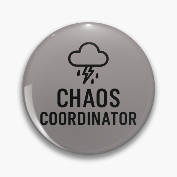 Artikelvorschau, Chaos Coordinator – Minimalistisches Sturmwolken-Design entworfen und verkauft von LoomisDreams.