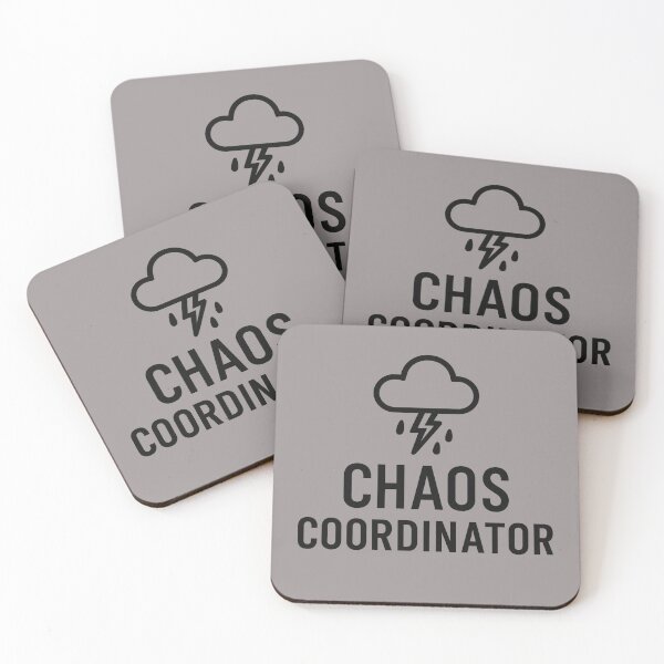 Item preview, Chaos Coordinator – Minimalist Storm Cloud Design designed and sold by LoomisDreams.