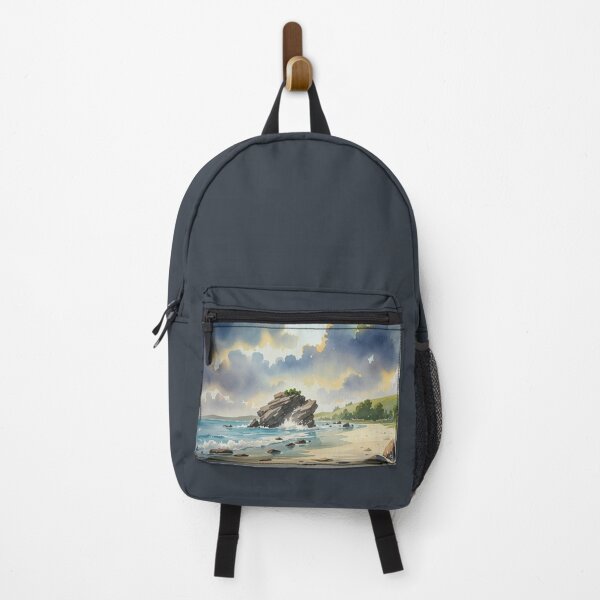 Item preview, Thurlestone rock(watercolour + AI) designed and sold by artsmeow.