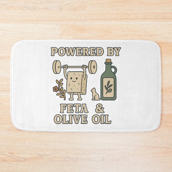 Aperçu de l'œuvre Propulsé par la feta et l'huile d'olive créée et vendue par k3rstman1.