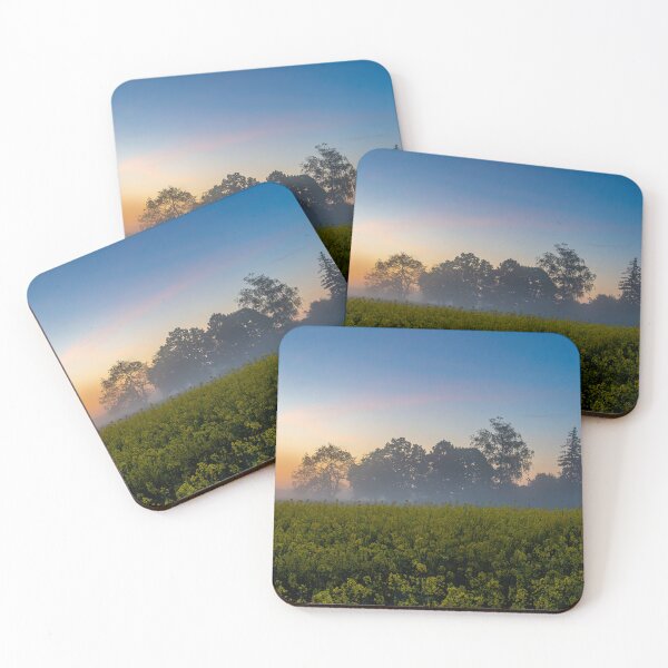 Item preview, Morning mist over the rapeseed field designed and sold by Pepe2024.